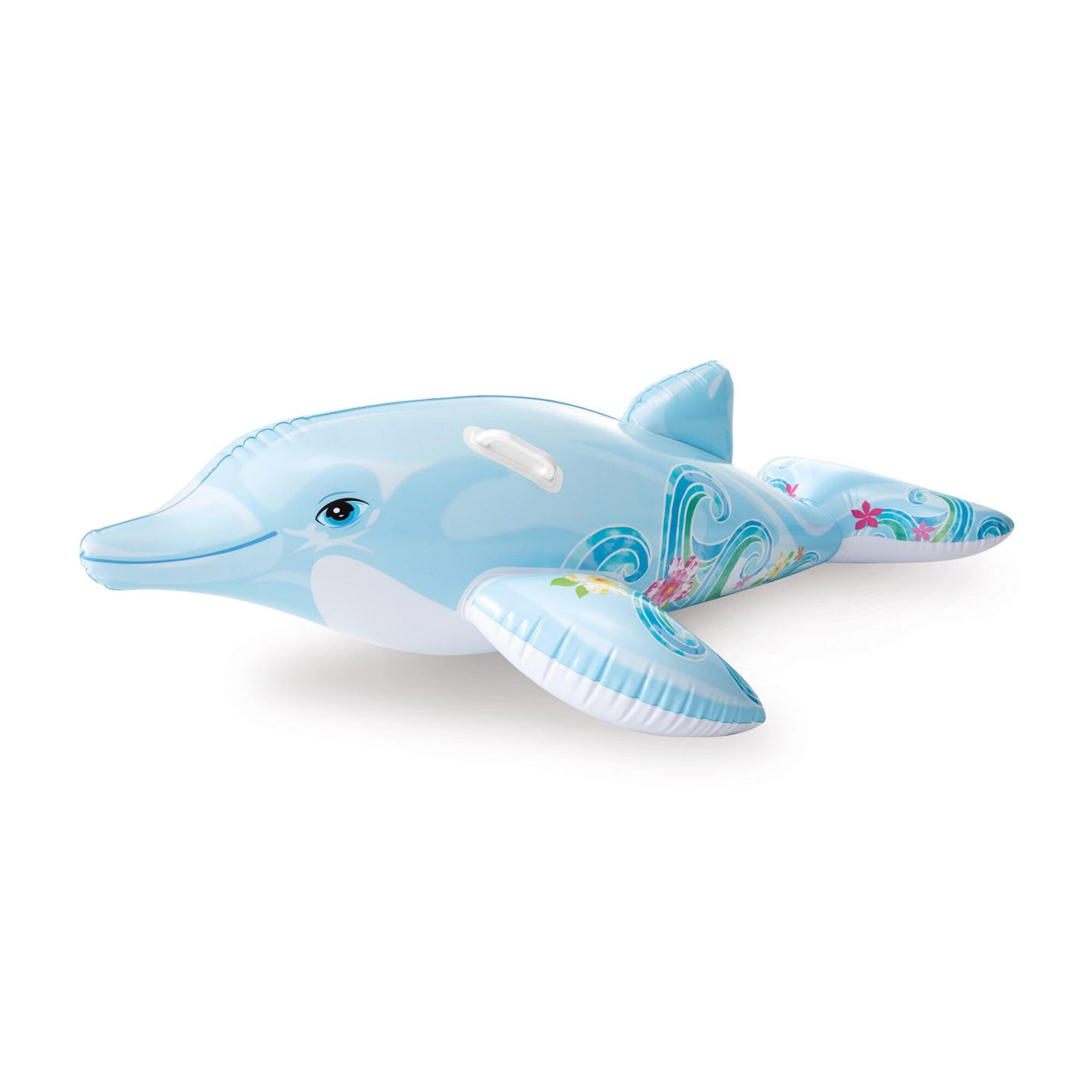 Lil Dolphin Ride On" opblaasbare dolfijn boei Intex 3/7