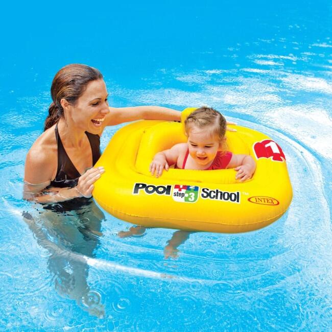 Deluxe Baby Float - Pool School™ Stap 1