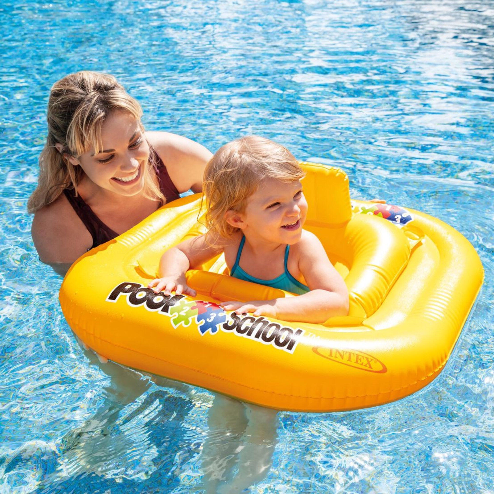 Espreguiçadeira insuflável "Pool School Deluxe Intex 3/3