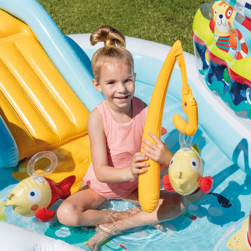 Piscina para crianças aquático Intex com motivos de pesca