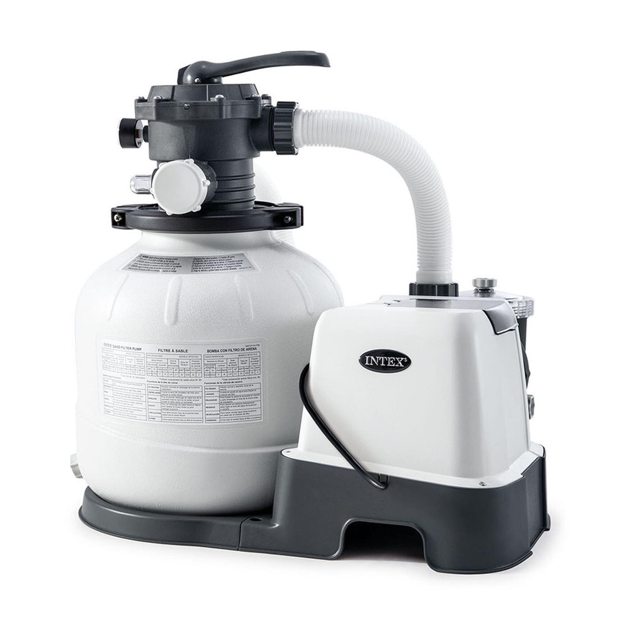 INTEX Kvalitní bazénová výkonná písková filtrace INTEX 26676 6m3/h