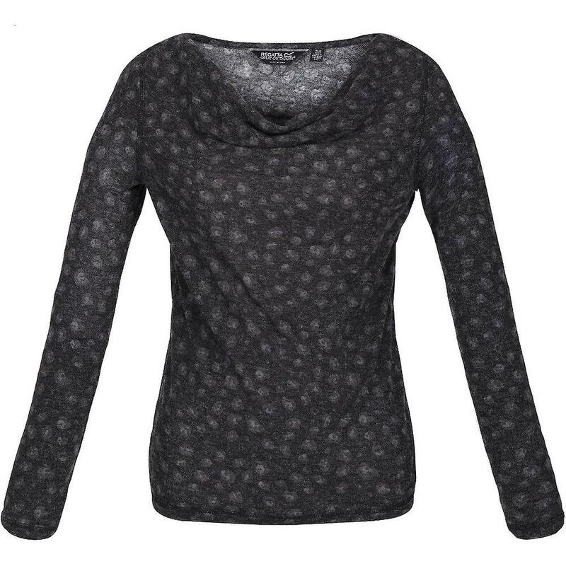 Női felső Frayda Animal Print Cowl Neck Top