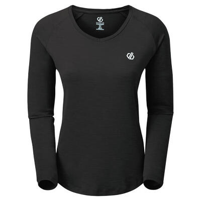 Maglietta Manica Lunga Donna Dare 2B Discern Fiore Di Pesca