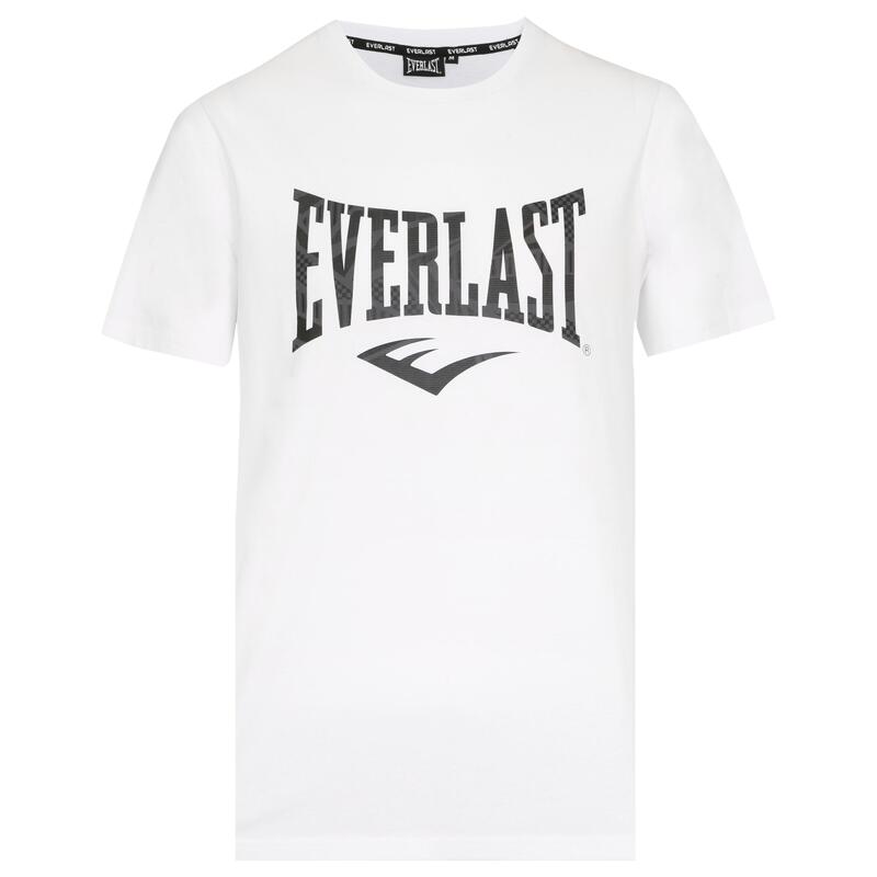 Camiseta Manga Corta EVERLAST Spark Camo Blanca