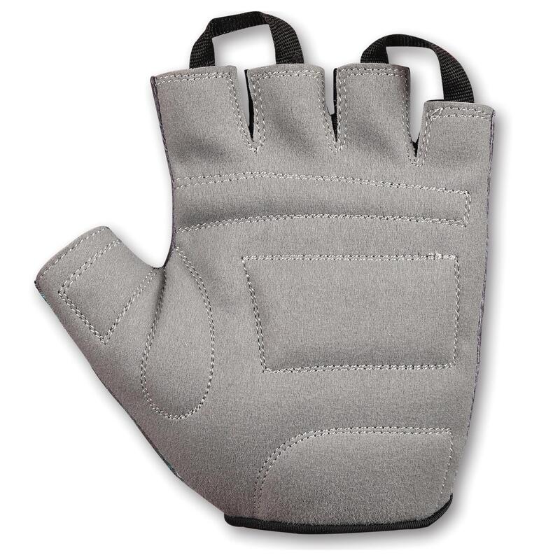 Guantes Fitness- Ciclismo Mujer INDIGO Gris Claro Talle M