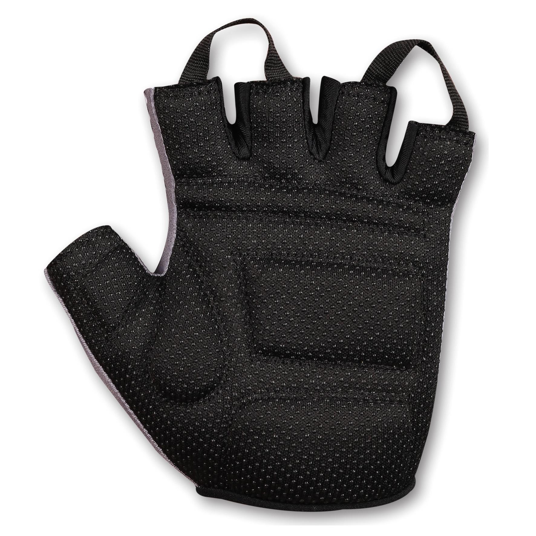 Guantes Fitness- Ciclismo INDIGO Gris Talle L 3/4