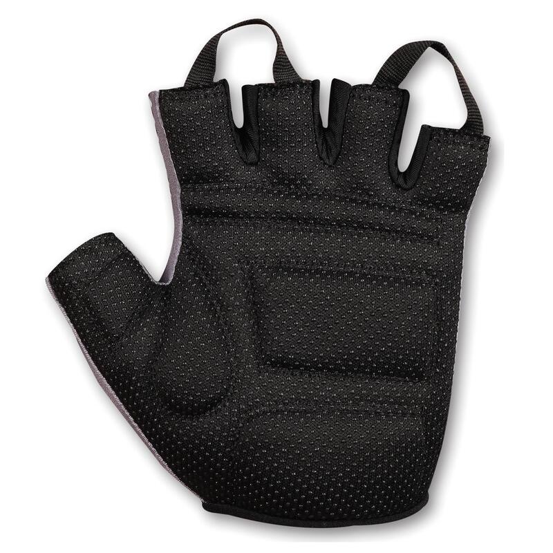 Luvas Ciclismo e Fitness Masculinas INDIGO Tamanho S Cinza