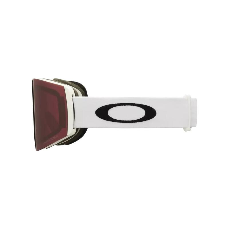 Máscaras de esquí Oakley Fall Line XM blanco para adulto