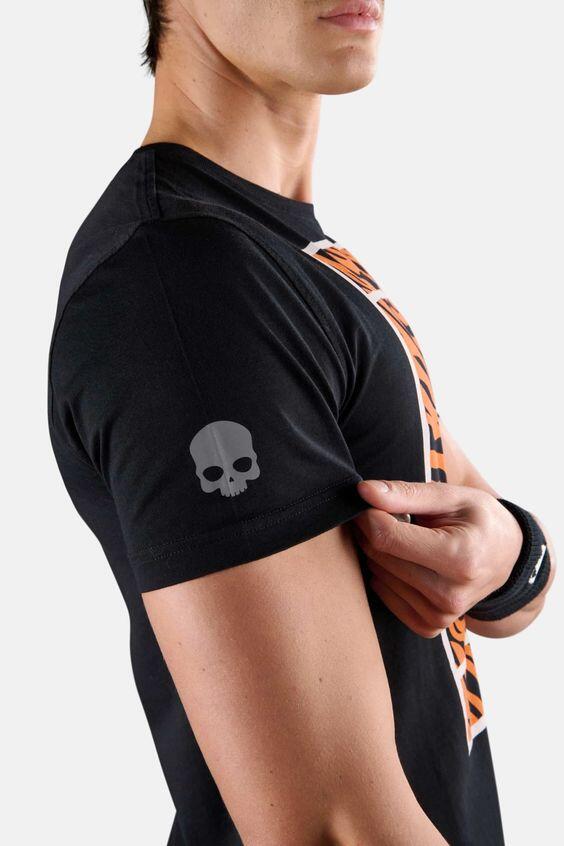 Koszulka tenisowa męska z krótkim rękawem Hydrogen Tennis Court Cotton Tee 5/5