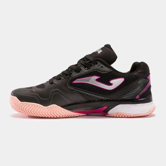 Buty tenisowe damskie Joma T.Set Lady clay black fuchsia 39