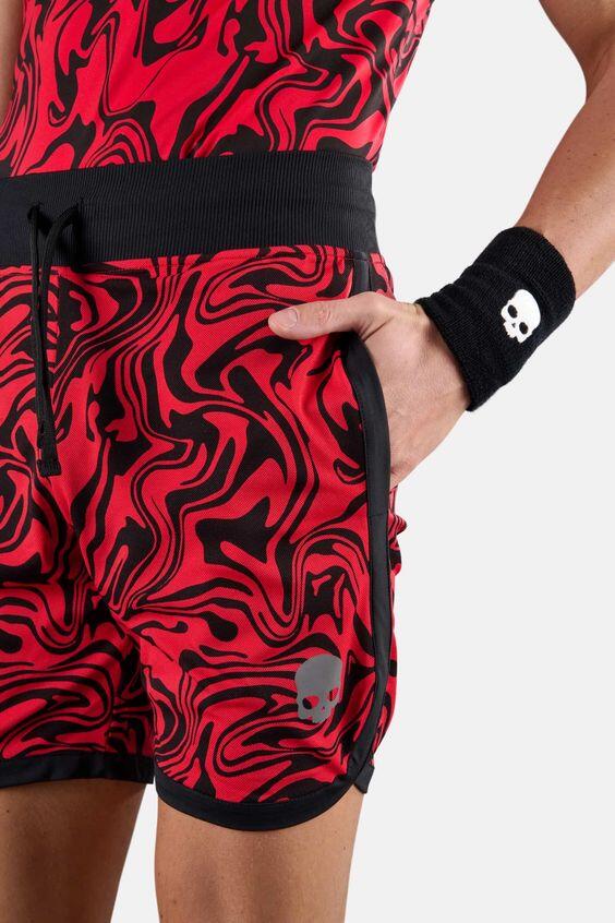 Spodenki tenisowe męskie Hydrogen Chrome Tech Shorts 3/4