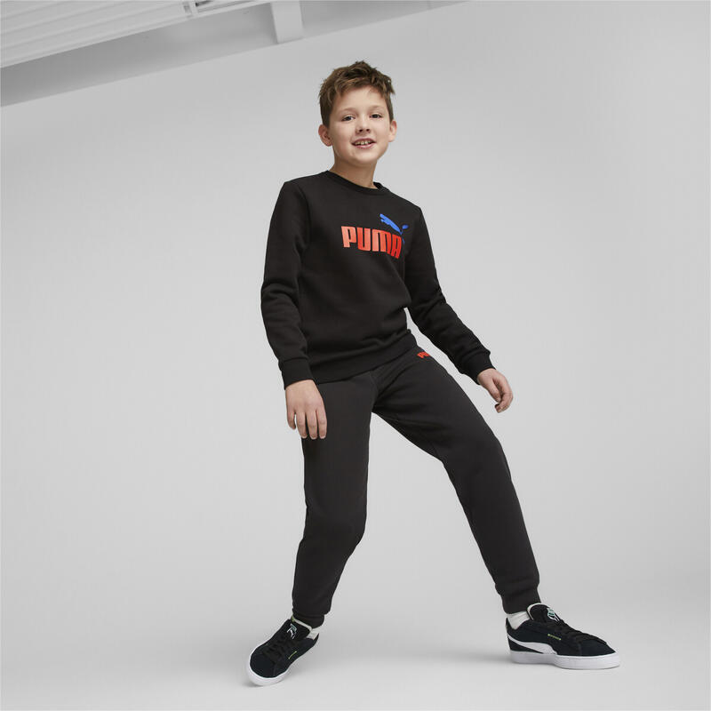 Sudadera de cuello redondo Niño Essentials+ Two-Tone Big Logo PUMA