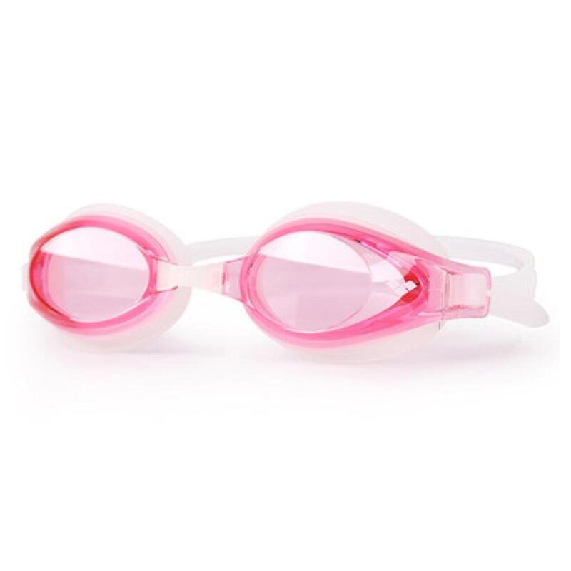 日本製 廣角泳鏡 - 粉紅色