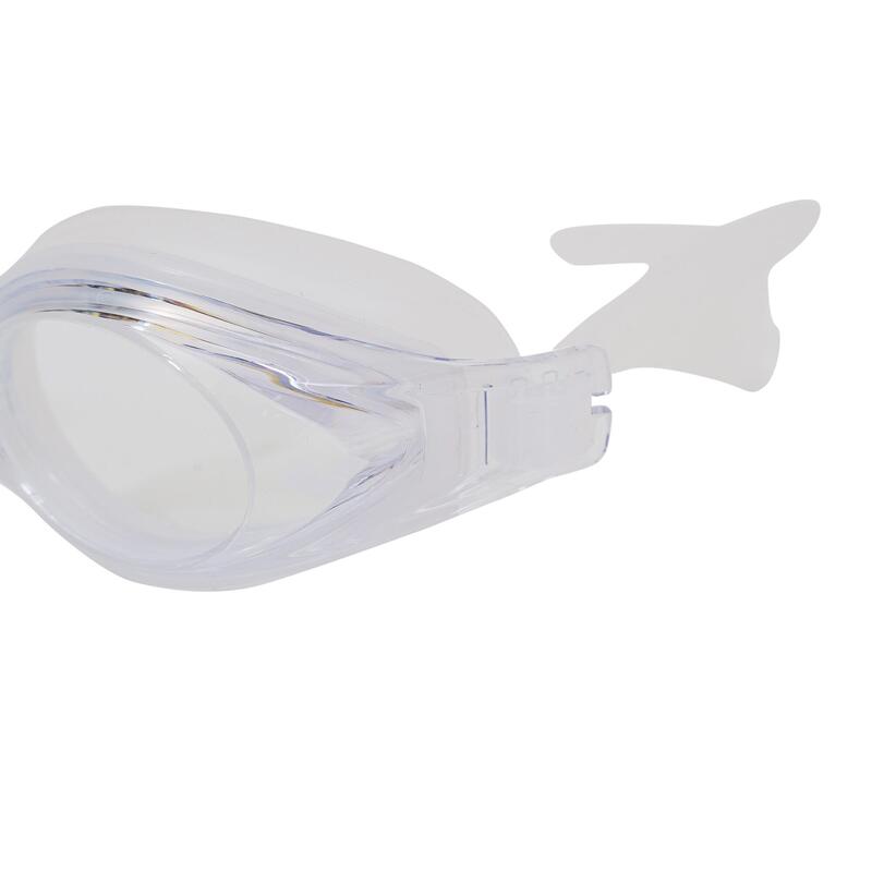 日本製 廣角泳鏡 - 白色