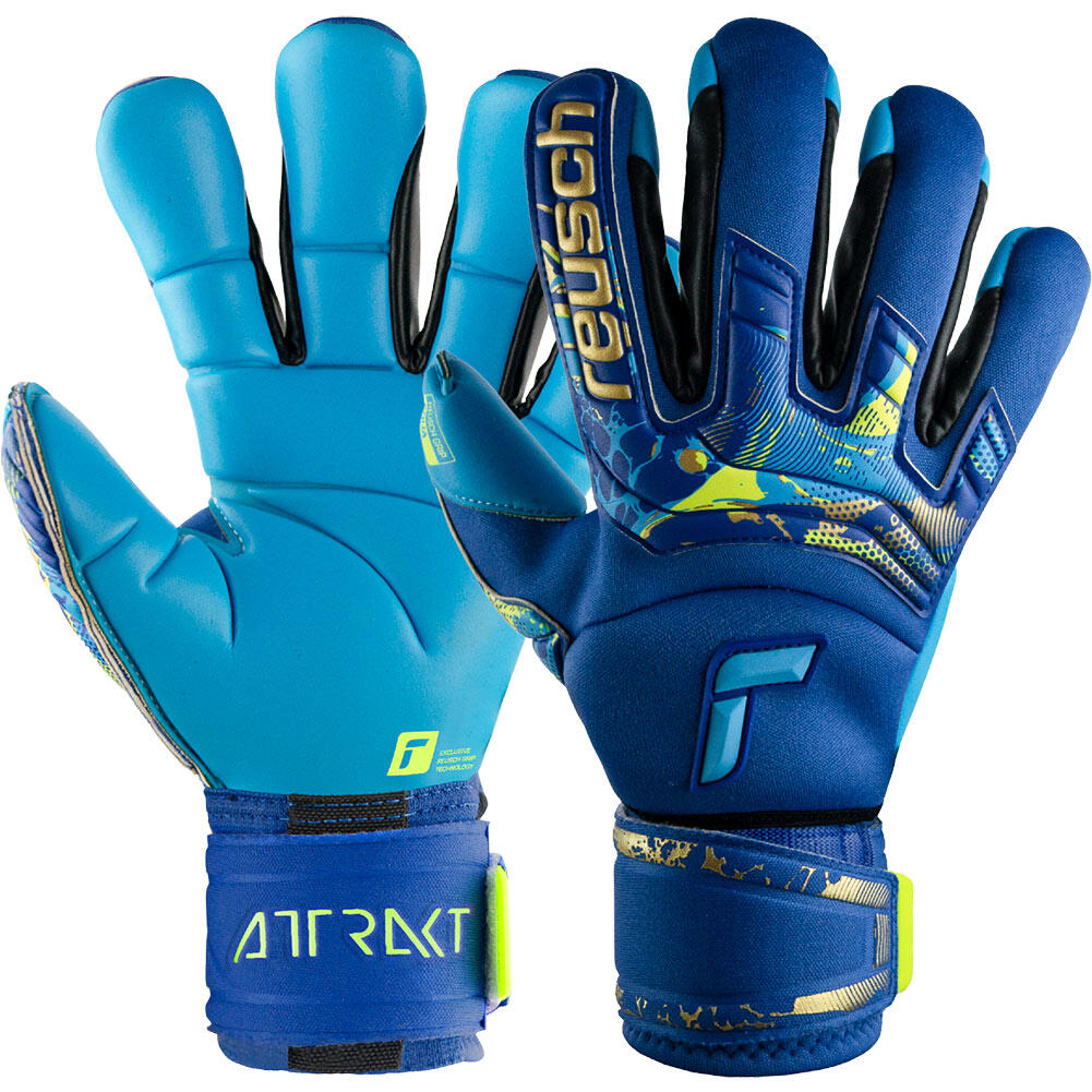 REUSCH Reusch Attrakt Aqua Windproof Ortho-Tec Goalkeeper Gloves