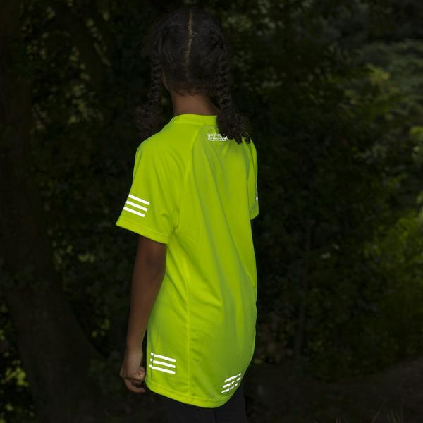 Proviz REFLECT360 Childrens Sports T-Shirt Short Sleeve Reflective Top 5/6