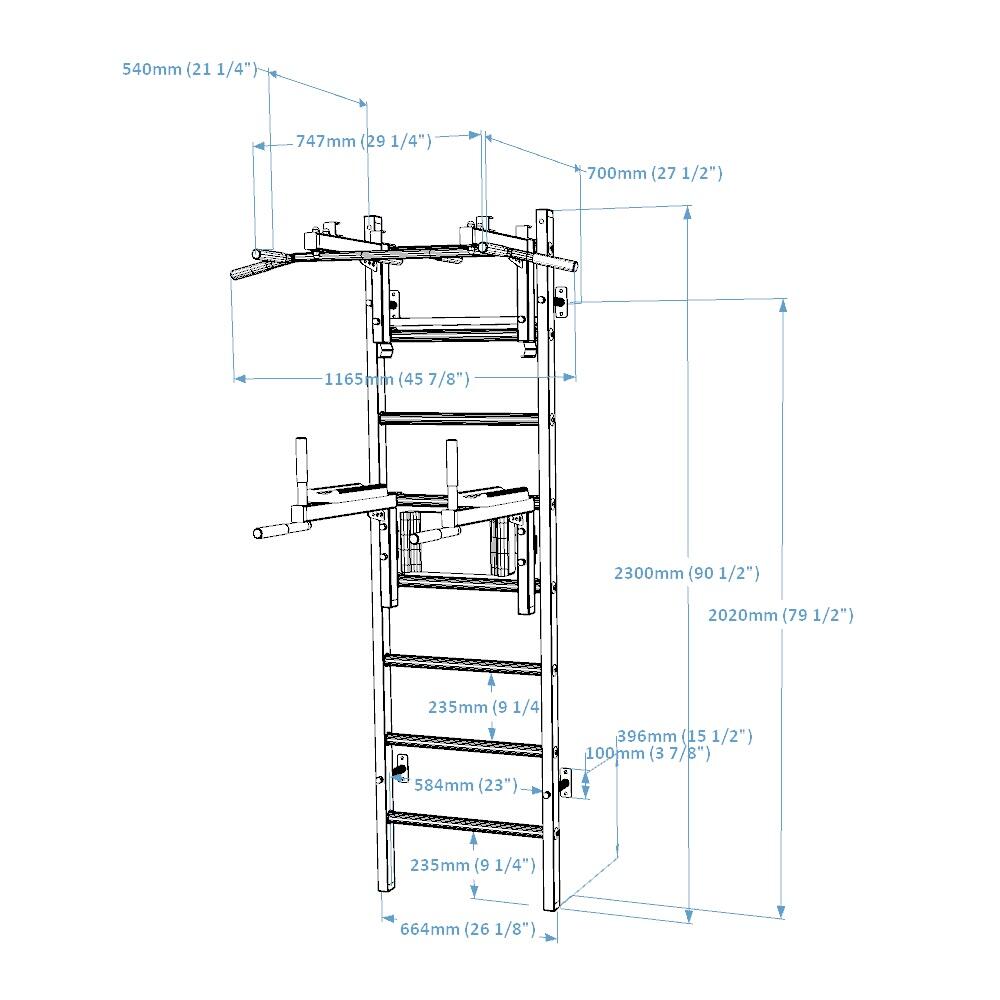 Spacenet system BenchK 232W