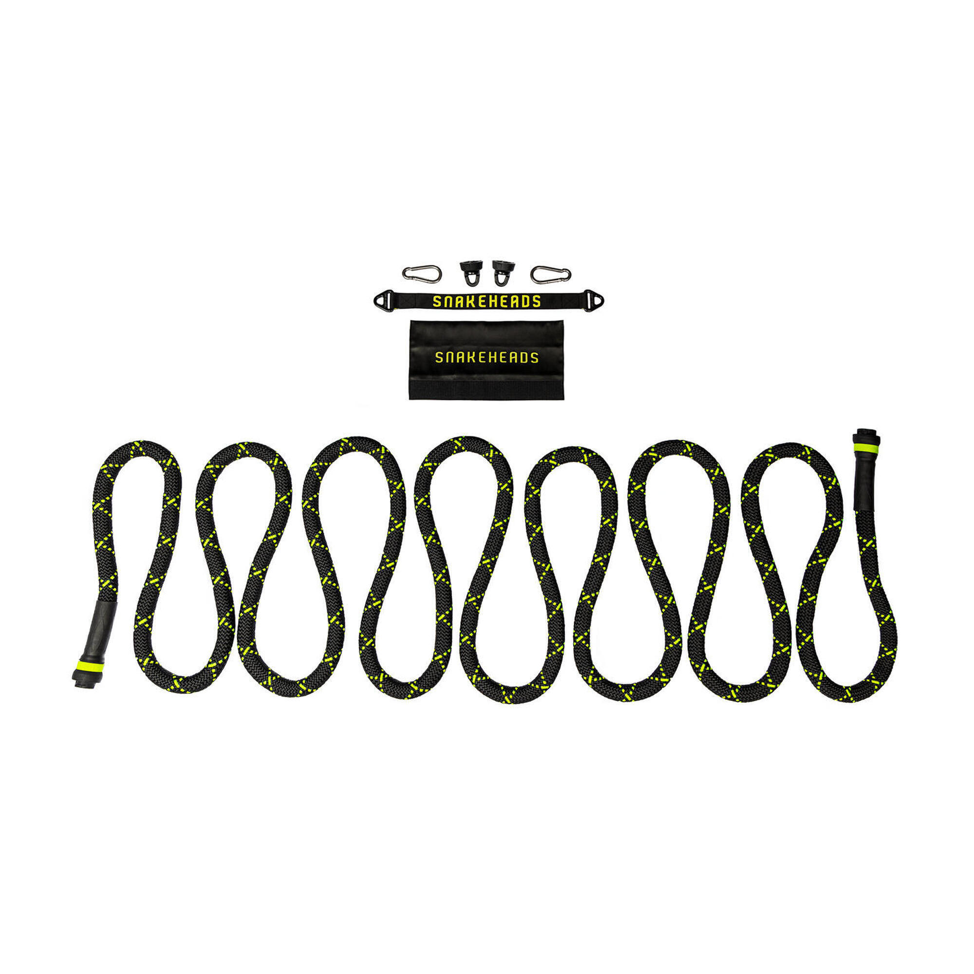 SNAKEHEADS Battle Rope Premium Drag & Climb Set