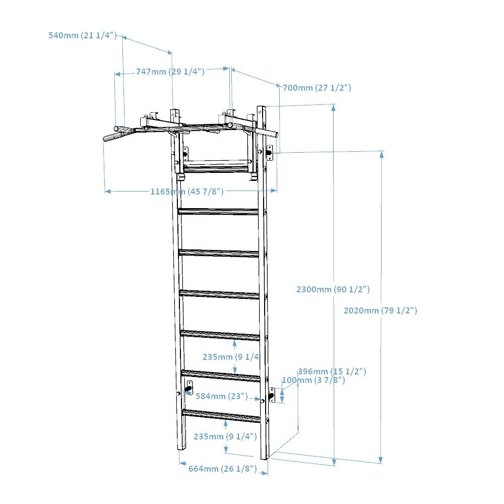 La scala BenchK 231W 7/8