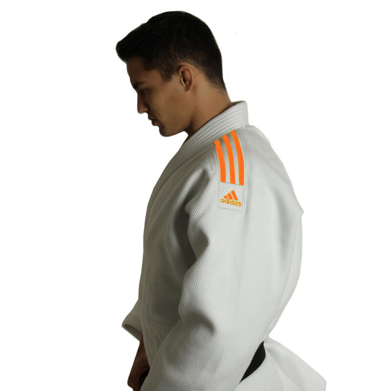 Adidas Judopak J690 Quest Wit/Oranje