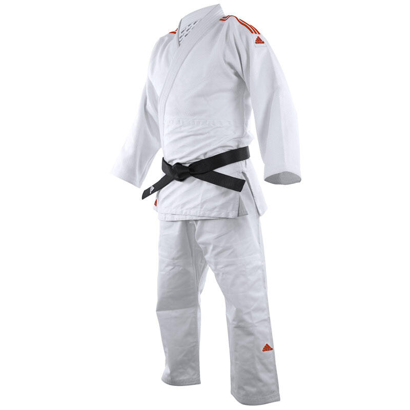 Adidas Judopak J650 Contest Wit/Rood