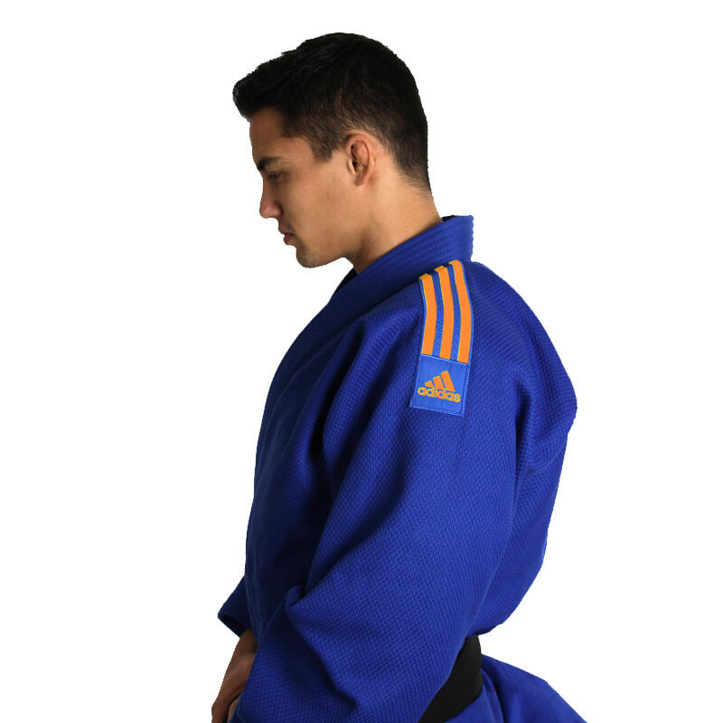 Adidas Judopak J690 Quest Blauw/Oranje