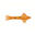 Vinilo Pesca Jigging Spinning JLC CALAMAR 110 gr naranja