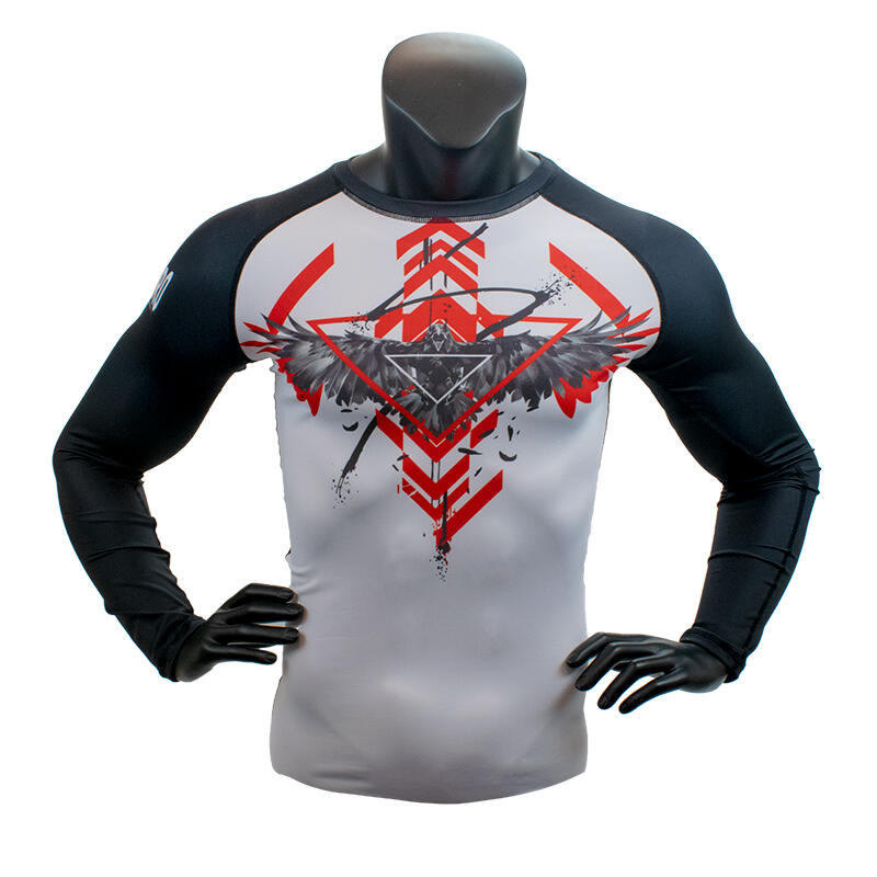 Super Pro Combat Gear Rashguard LongSleeve RAVEN