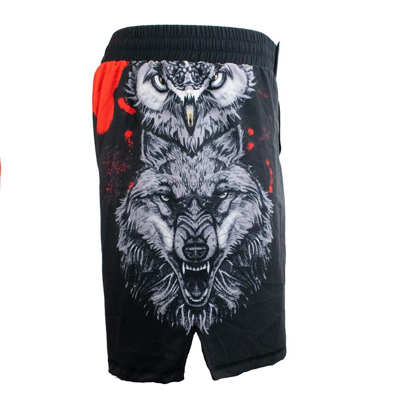 Super Pro Combat Gear Thai Short SKULL