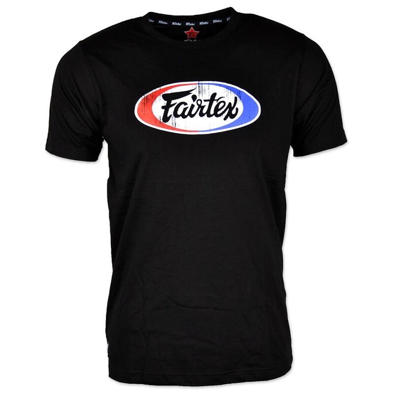 Fairtex T-Shirt Vintage Zwart