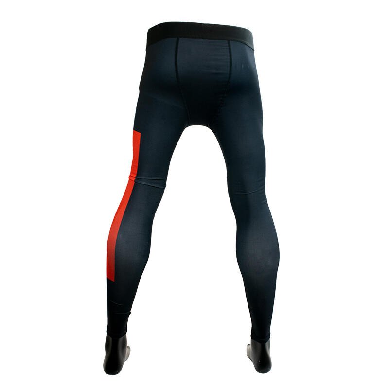 Super Pro Combat Gear Legging Men Zwart/Rood