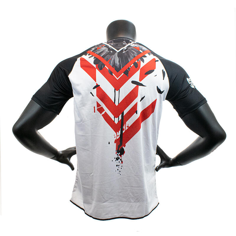 Super Pro Combat Gear Rashguard ShortSleeve RAVEN