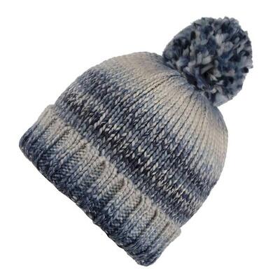 Dames frosty vi gebreide muts (marine)