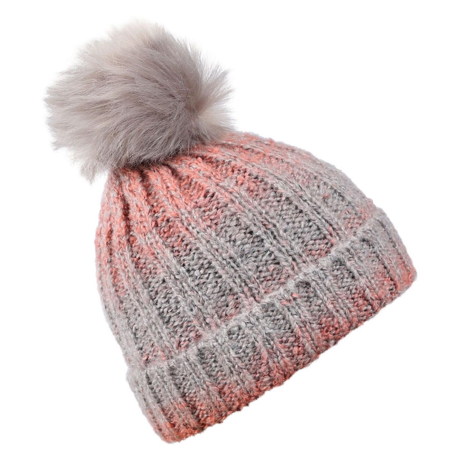 Gorro Beanie Pamela de Punto para Mujer Rubor Rosa 4/5