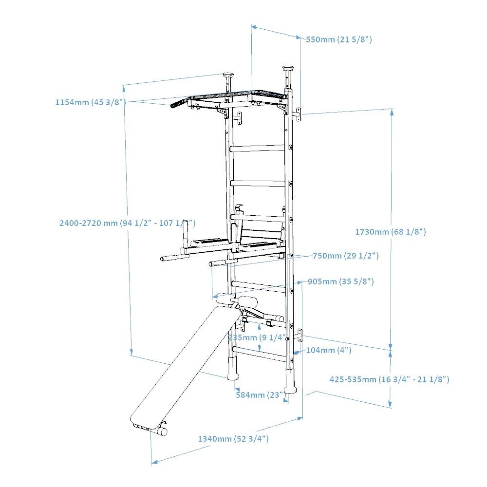 System Wall Bars 523B