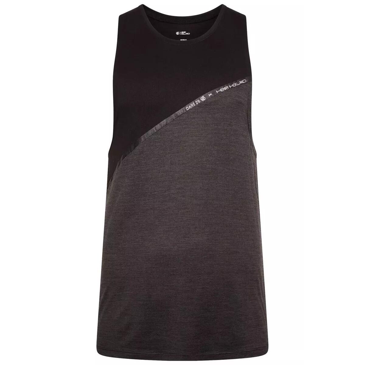 Mens Henry Holland No Sweat Vest Top (Black) 1/5