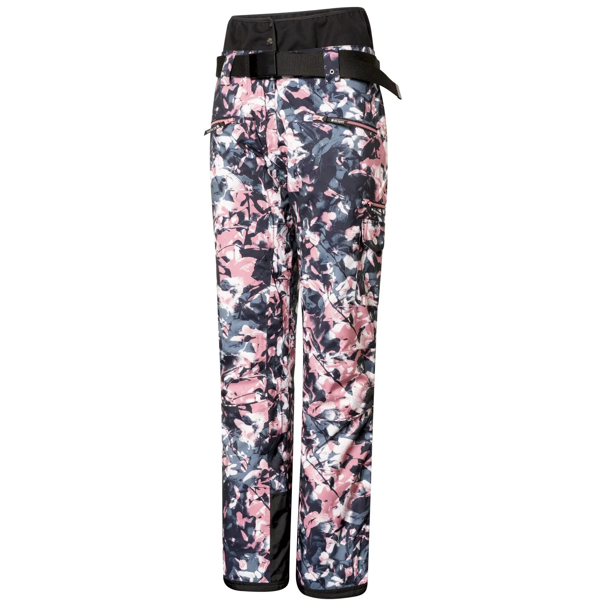 Womens/Ladies Liberty II Waterproof Floral Ski Trousers (Mesa Rose) 3/5