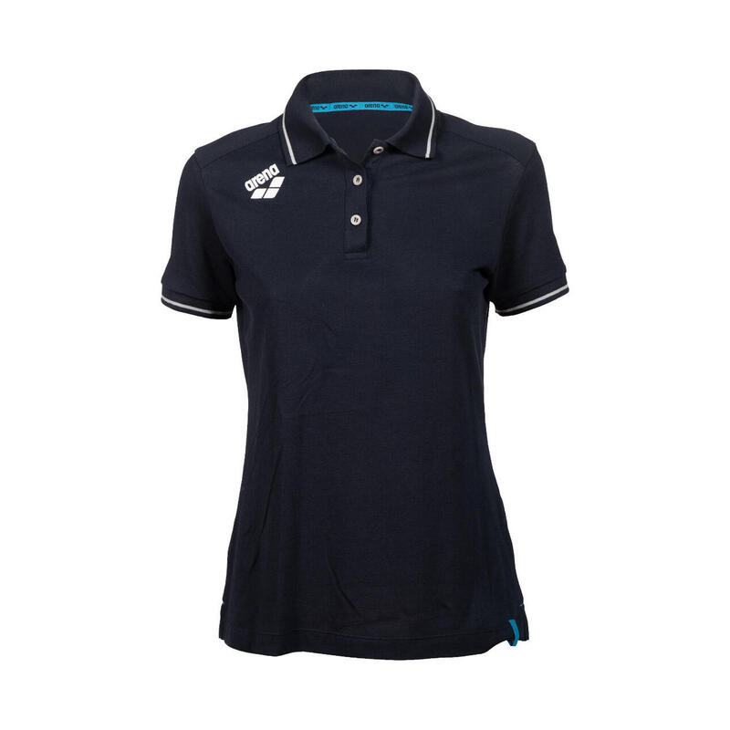 Arena Equipa Mulher Poloshirt Algodao Sólido