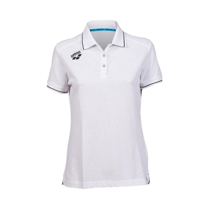 Koszulka damska na basen Arena Women`s Team Poloshirt Solid Cotton