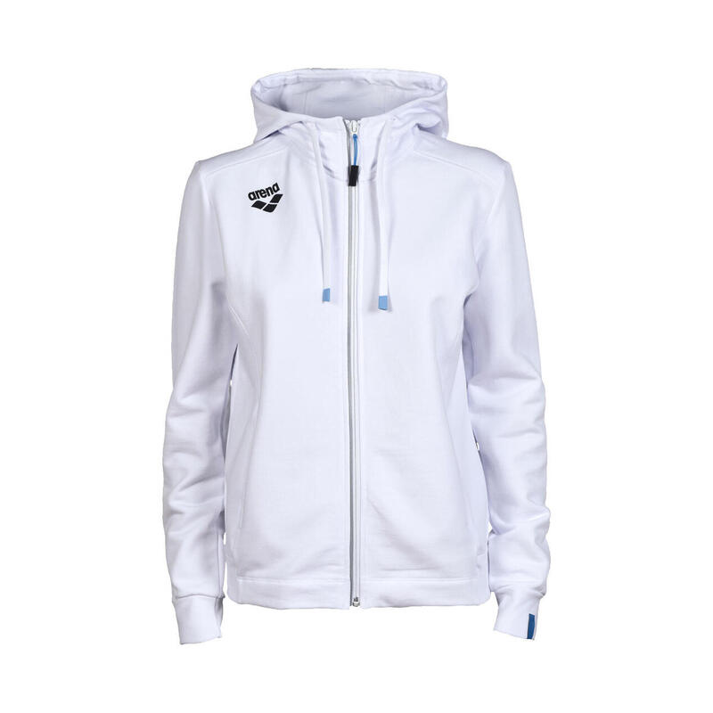 Bluza damska na basen Arena Women`s Team Hooded Jacket Panel