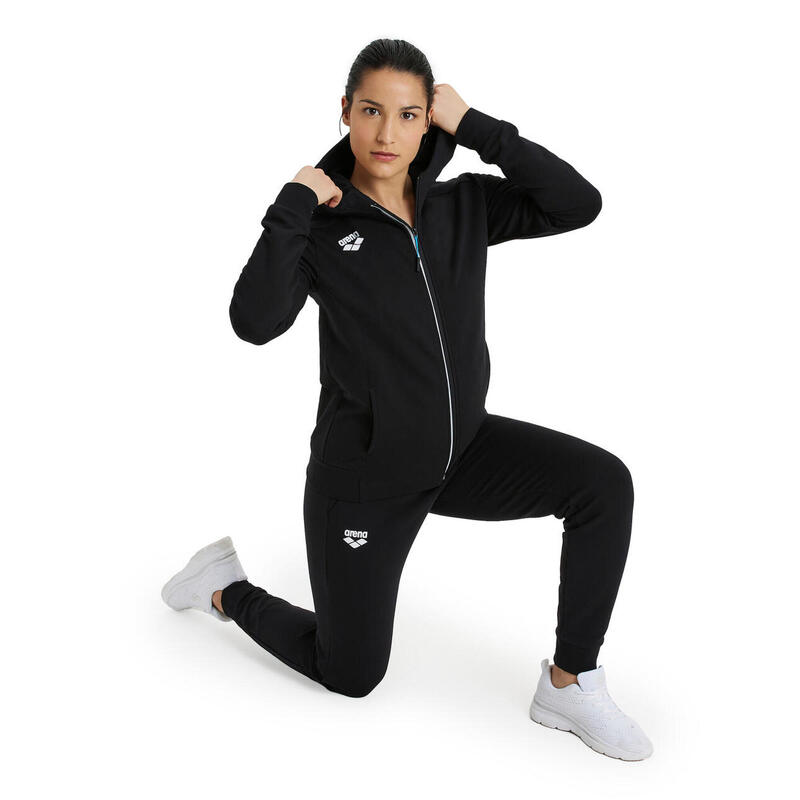 Bluza damska na basen Arena Women`s Team Hooded Jacket Panel