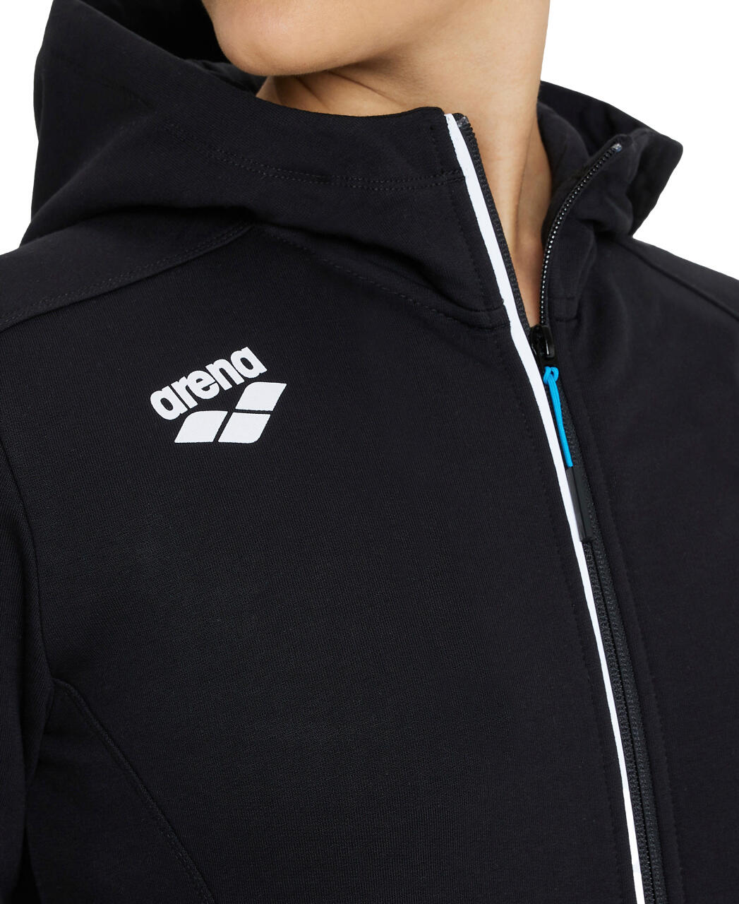 Bluza damska na basen Arena Dorosły Team Hooded Jacket Panel 4/7