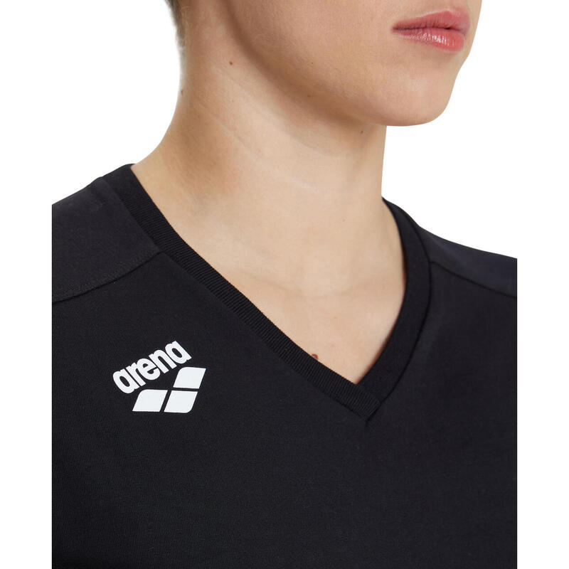 Koszulka damska na basen Arena Women`s Team T-Shirt Panel