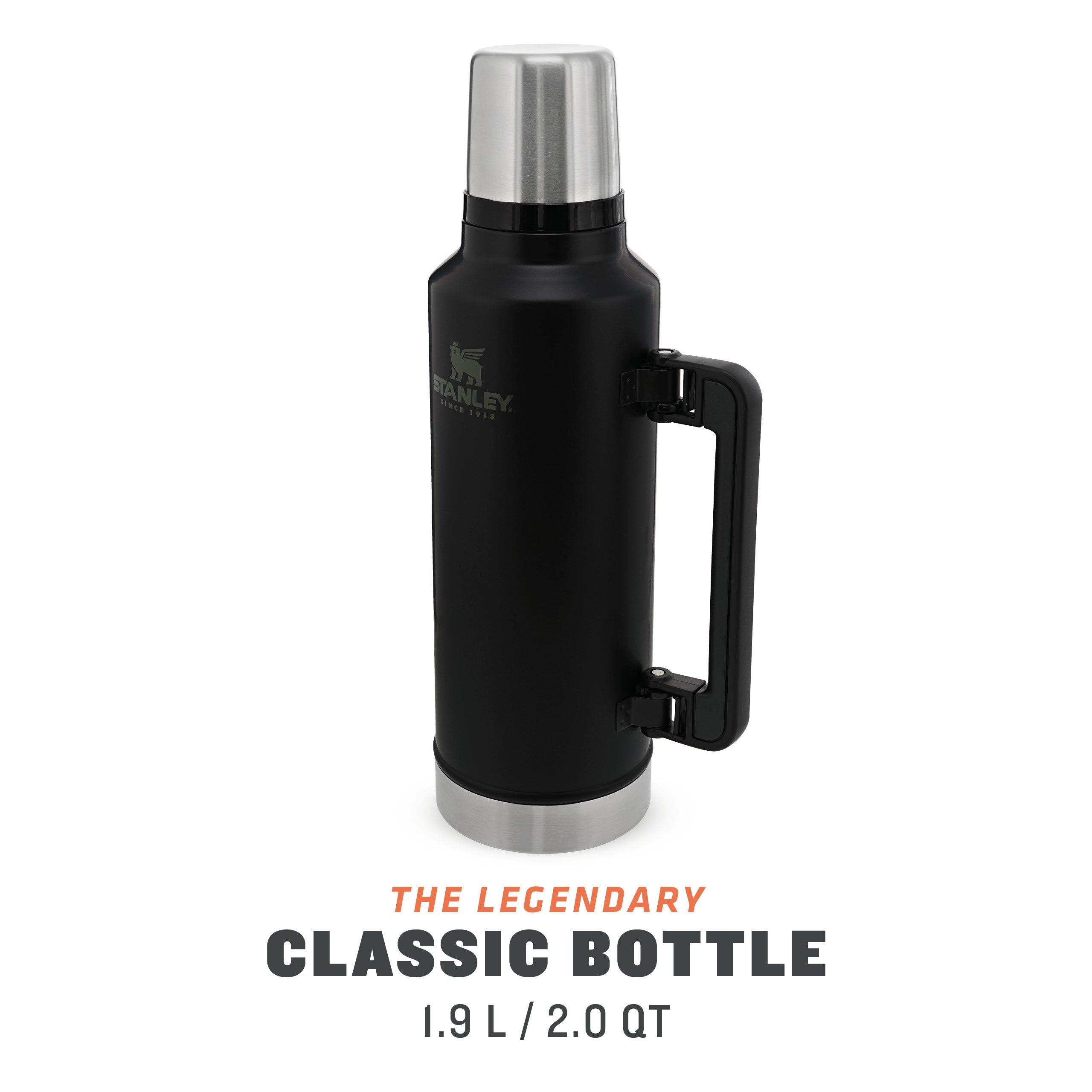 Thermosfles 'Classic' - 1,9L Wandelen Fietsen - Dubbelwandige Vacuüm Isoleerfles 3/8