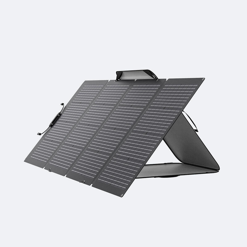 Panou solar pliabil si portabil EcoFlow 220W bifacial