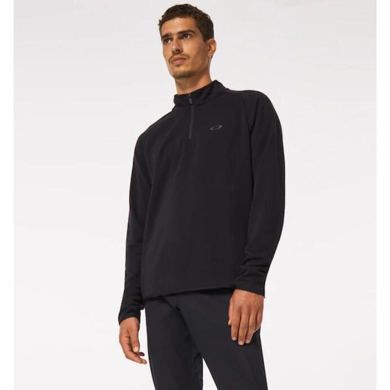 Polaire Demi Zip Homme Noir