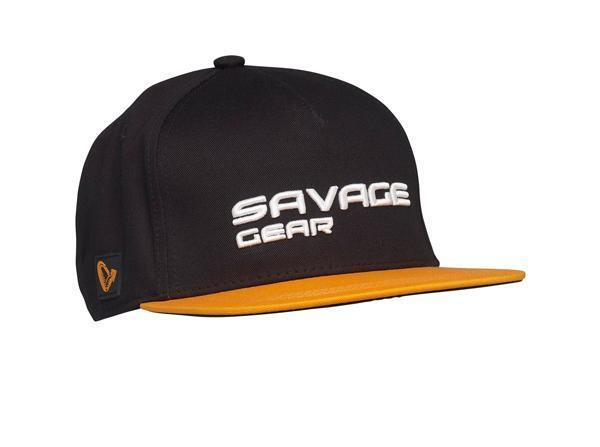 SAVAGE GEAR Savage Gear Flat Peak 3D Logo Cap Black Ink