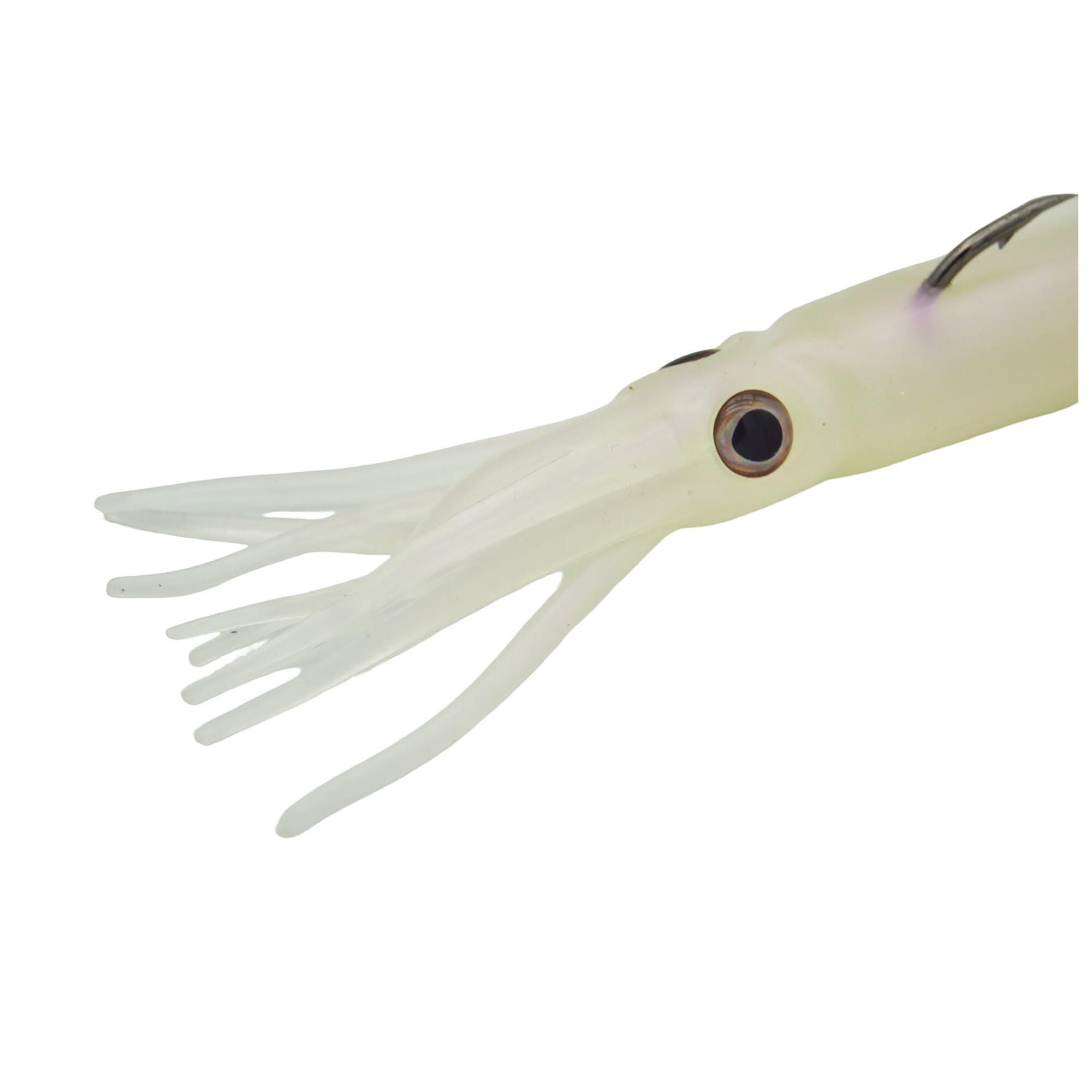 Vinilo Pesca Jigging Spinning JLC Xipi Destellos Verdes 30 g 21 cm 2/4