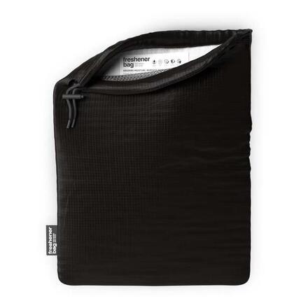 SmellWell Freshener bag L Solid Black - Sac désodorisant 12L (33x42.5 cm)