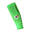 Calf manga perna adultos proteção e compressão Running verde fluorescente